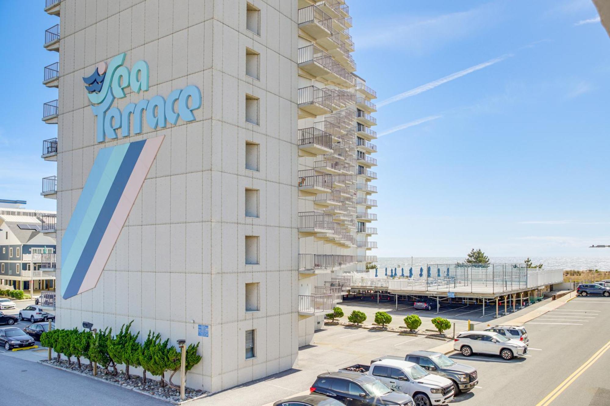 Ocean City Condo With Heated Pool And Beachfront View! Dış mekan fotoğraf